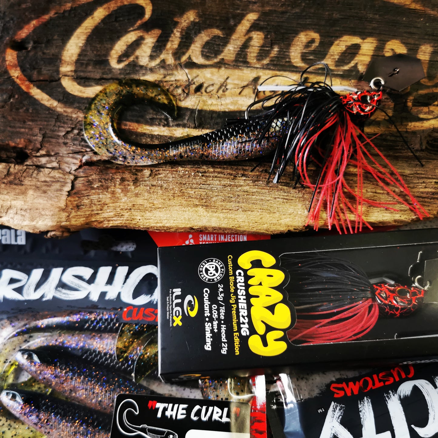 Illex Chatterbait mit Rapala Curly Kombi