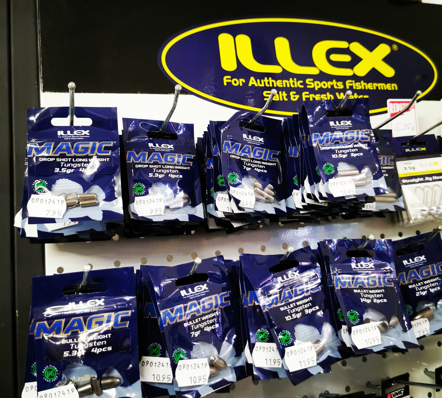 Illex Bullet Tungsten Weights