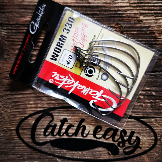 WORM 330 BOTTOM JIGGING HOOKS