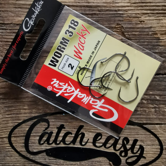 WORM 318 WACKY HOOKS BLACK